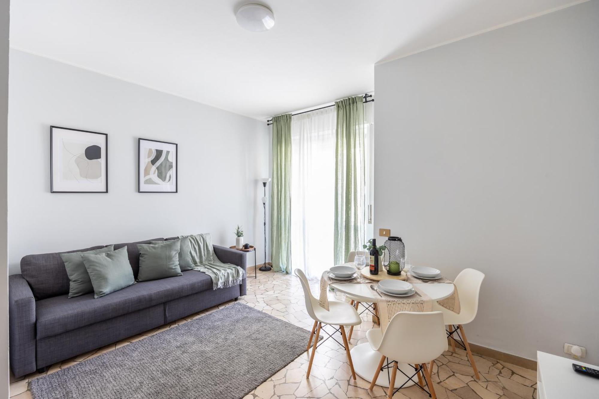 8 Min Dalla Metro Casa Elegante Con Netflix E Wifi 米兰 外观 照片